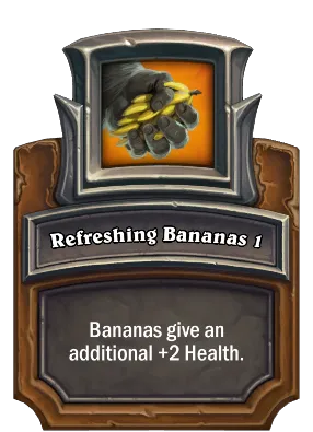 Refreshing Bananas 1 Card Image