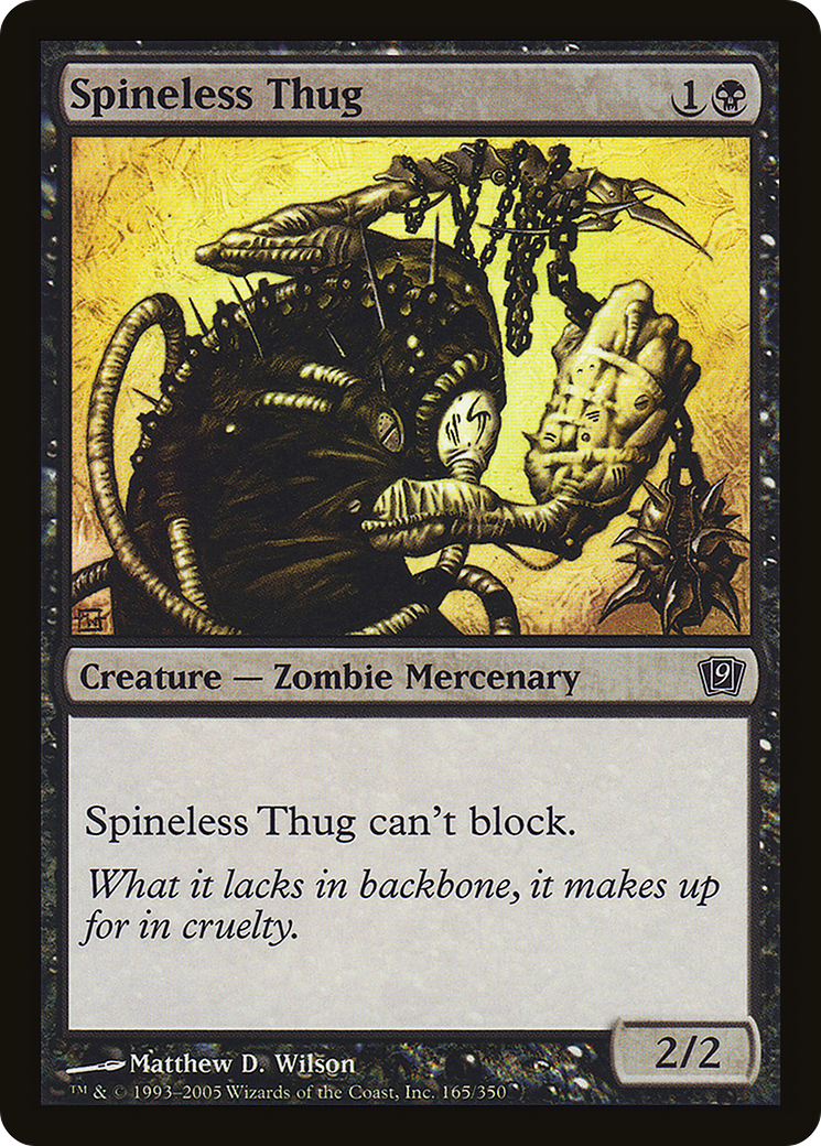 Spineless Thug Card Image