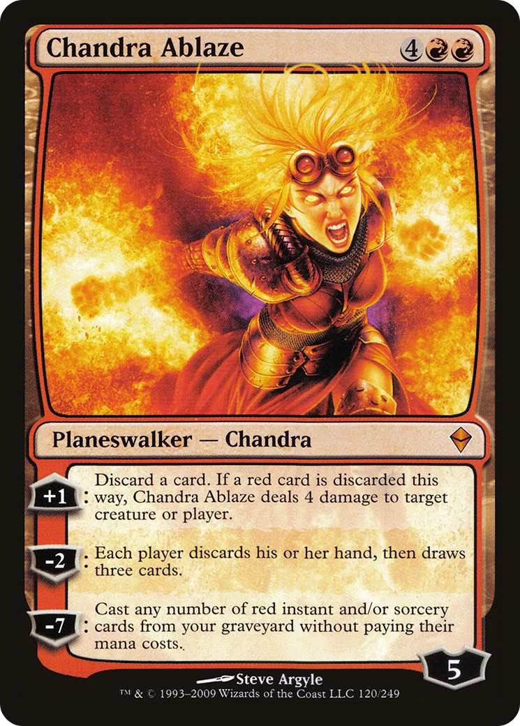 Chandra Ablaze Card Image