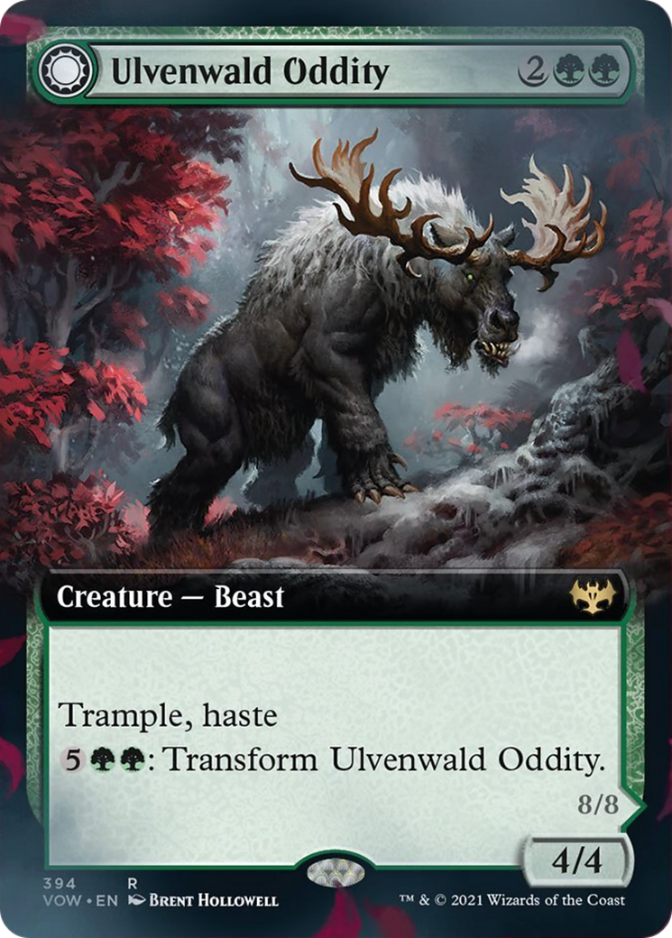 Ulvenwald Oddity // Ulvenwald Behemoth Card Image