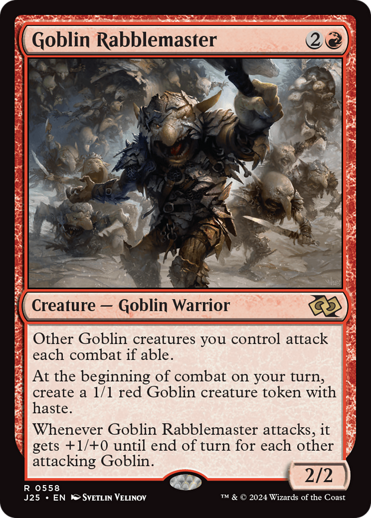 Goblin Rabblemaster Card Image