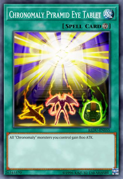 Chronomaly Pyramid Eye Tablet Card Image