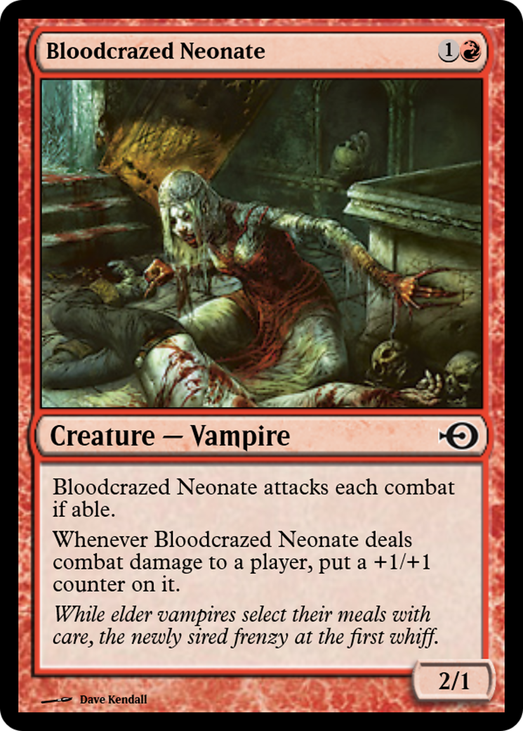 Bloodcrazed Neonate Card Image