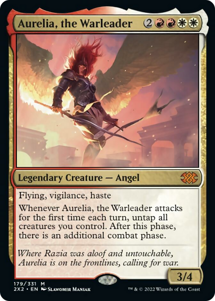 Aurelia, the Warleader Card Image