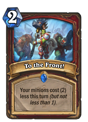 To the Front! Card Image
