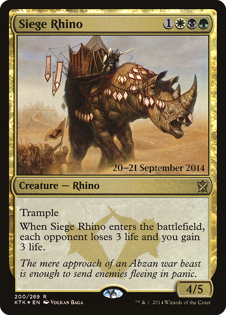 Siege Rhino Card Image