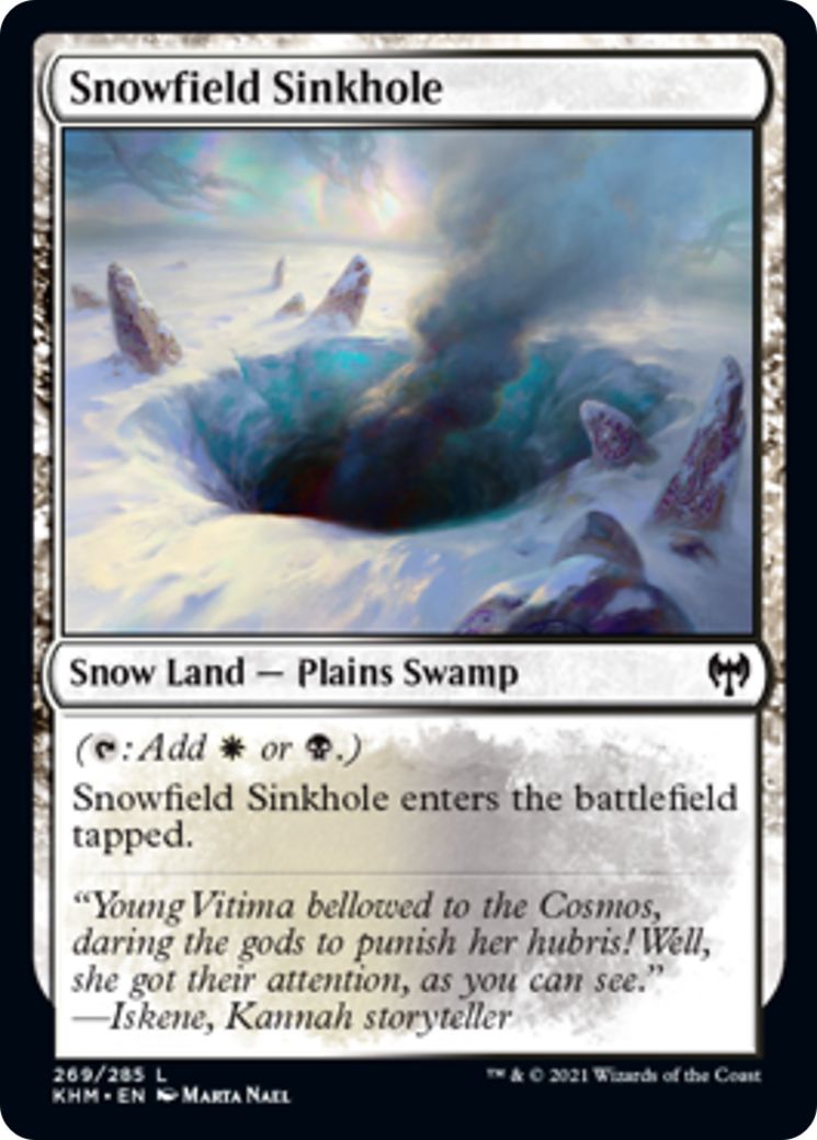 Snowfield Sinkhole Card Image