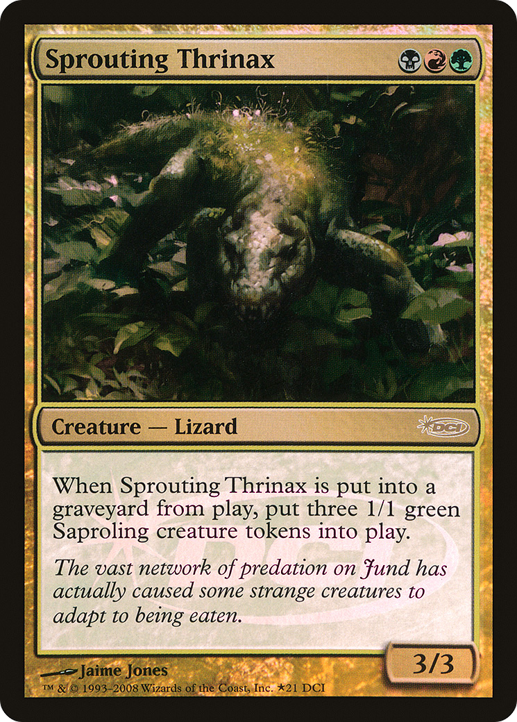 Sprouting Thrinax Card Image