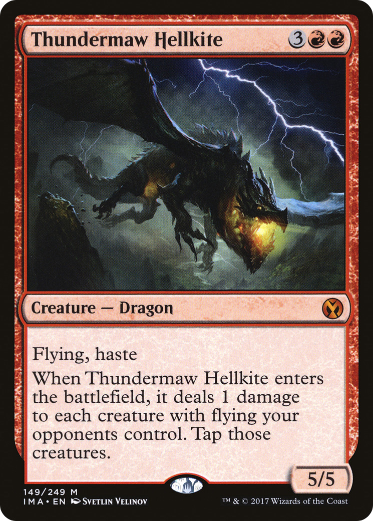 Thundermaw Hellkite Card Image