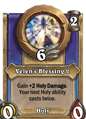 Velen's Blessing 2 Card Image