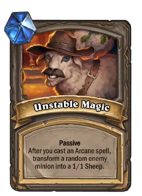 Unstable Magic Card Image