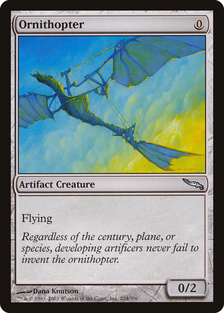 Ornithopter Card Image