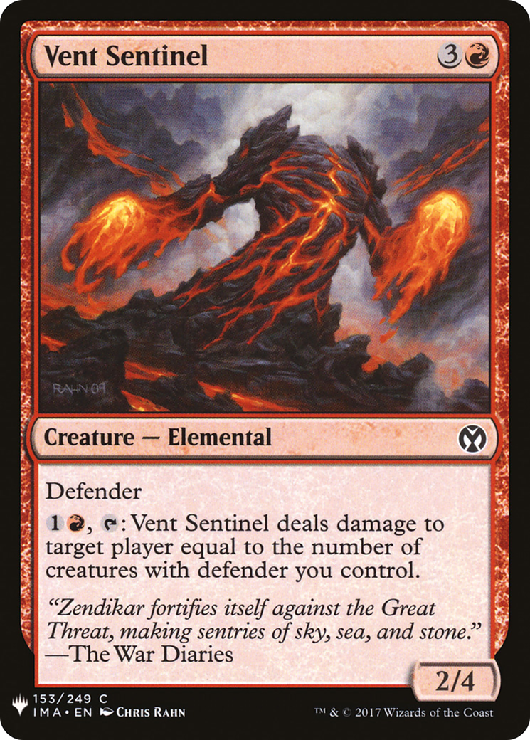 Vent Sentinel Card Image