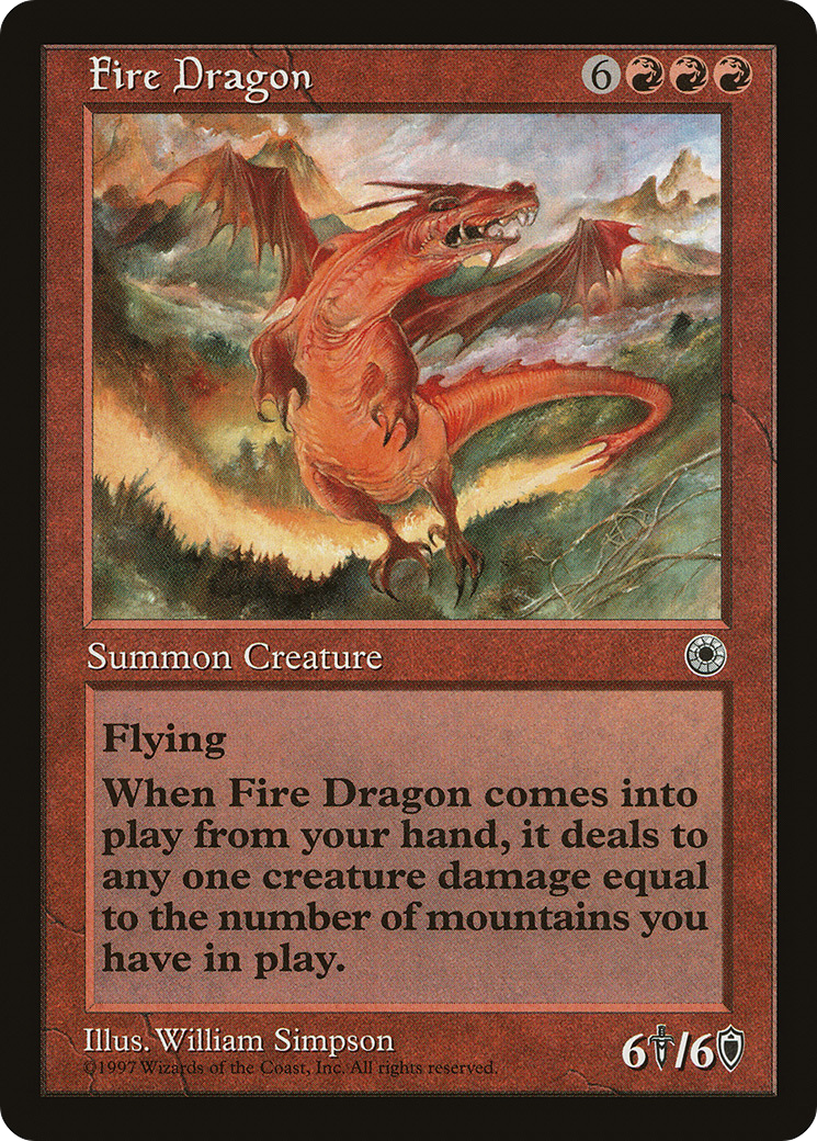 Fire Dragon Card Image