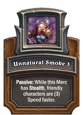 Unnatural Smoke 3 Card Image