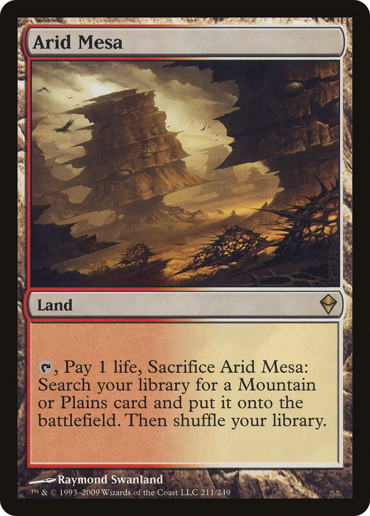 Arid Mesa Card Image