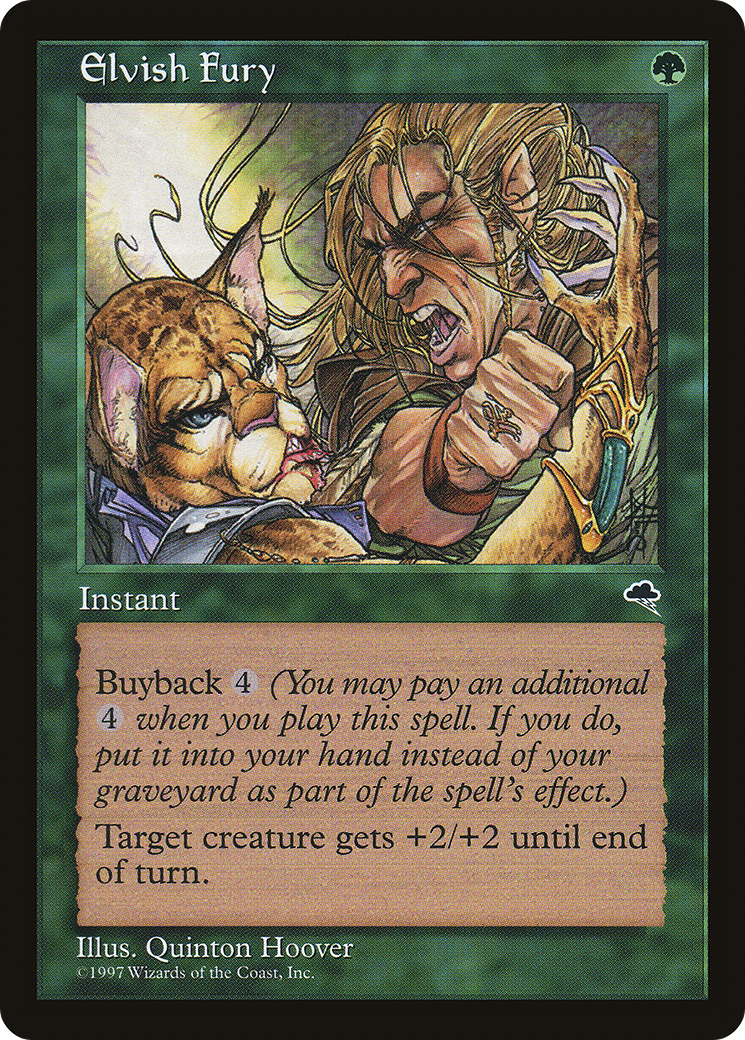 Elvish Fury Card Image