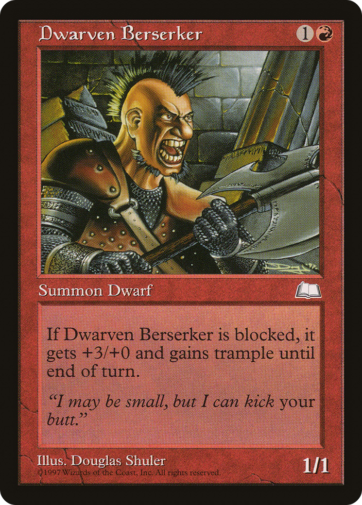 Dwarven Berserker Card Image