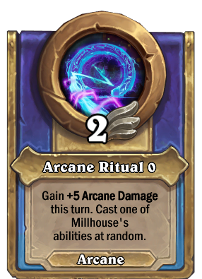 Arcane Ritual {0} Card Image