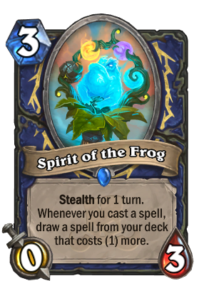 Spirit of the Frog Card Image