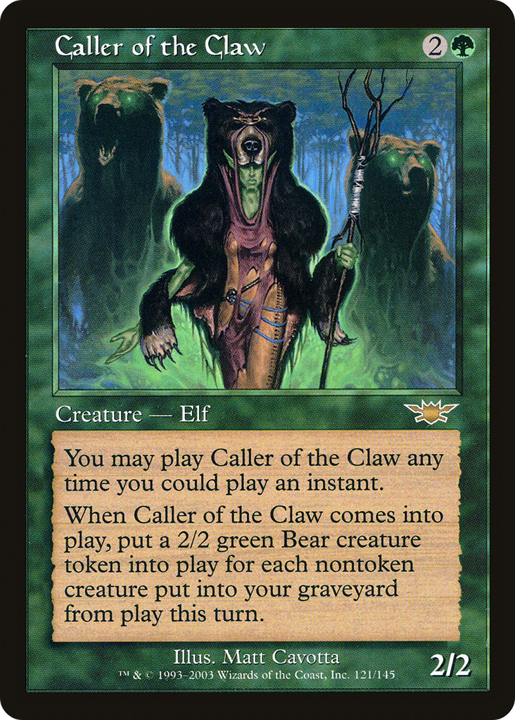 Caller of the Claw Card Image