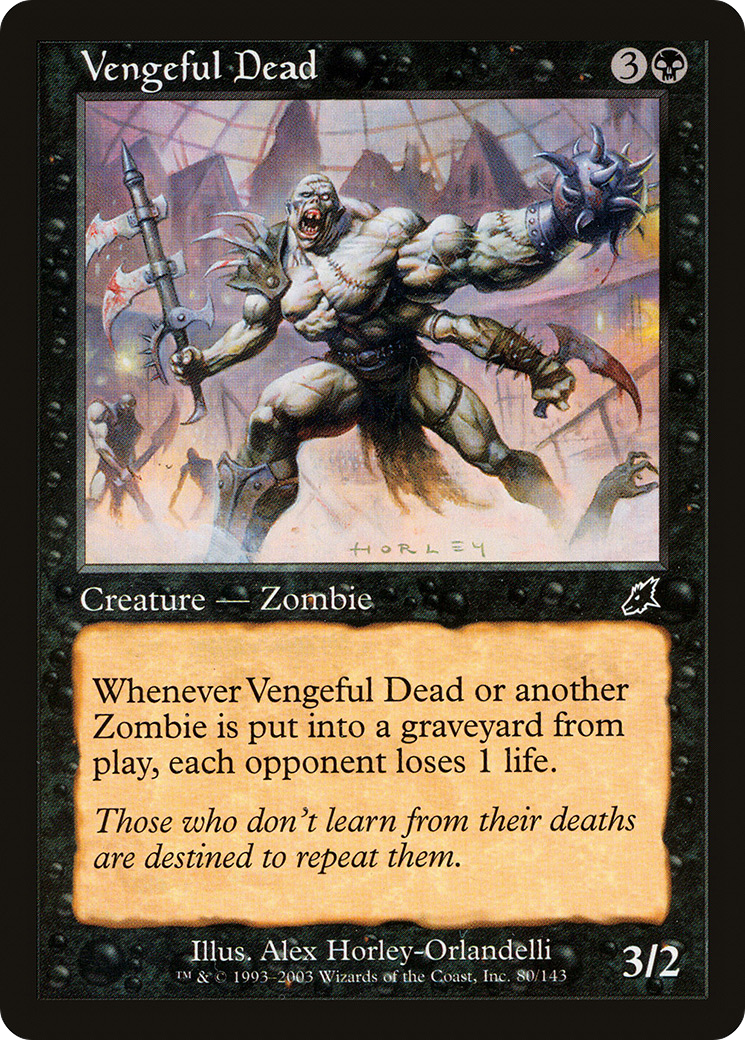 Vengeful Dead Card Image