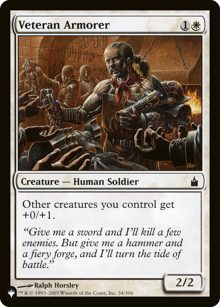Veteran Armorer Card Image