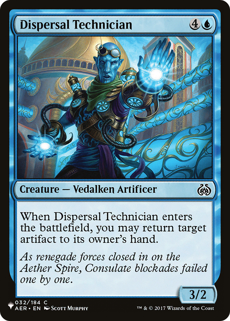 Dispersal Technician Card Image