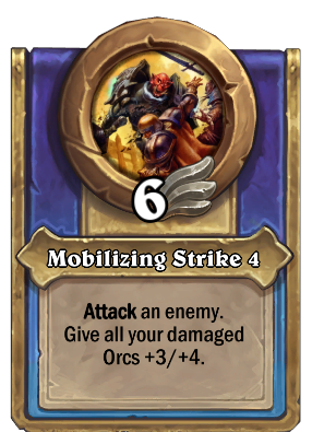 Mobilizing Strike 4 Card Image