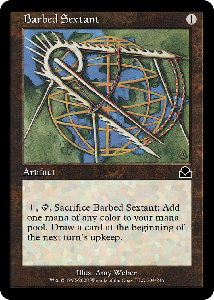 Barbed Sextant Card Image