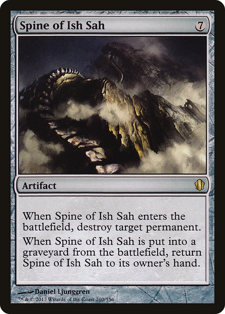 Spine of Ish Sah Card Image