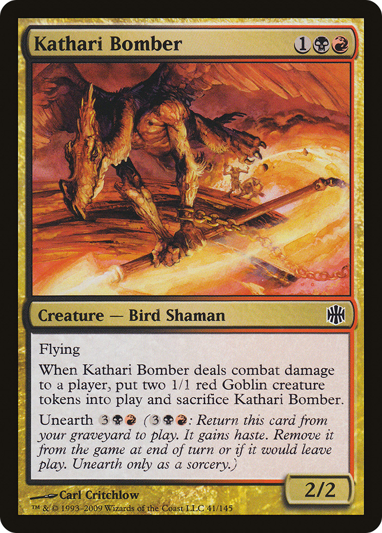 Kathari Bomber Card Image