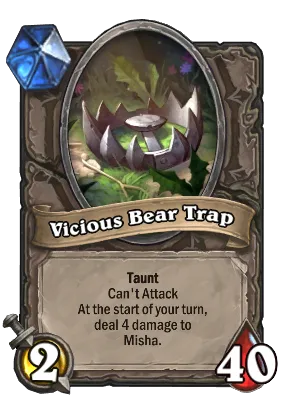 Vicious Bear Trap Card Image