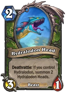 Hydralodon Head Card Image