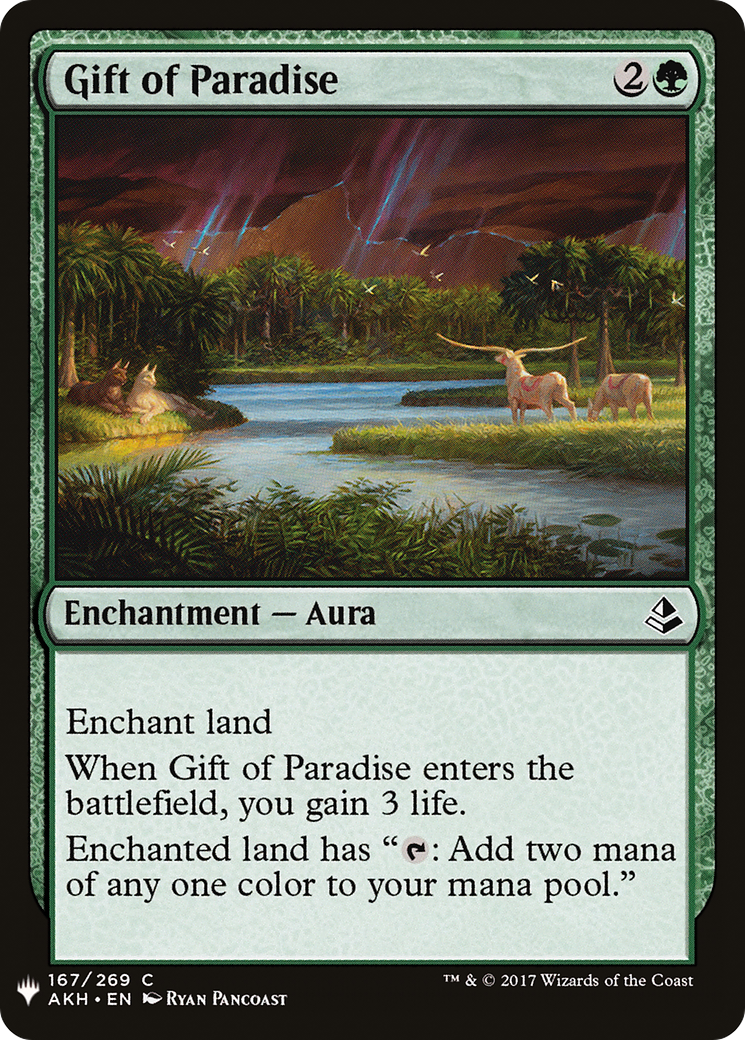 Gift of Paradise Card Image