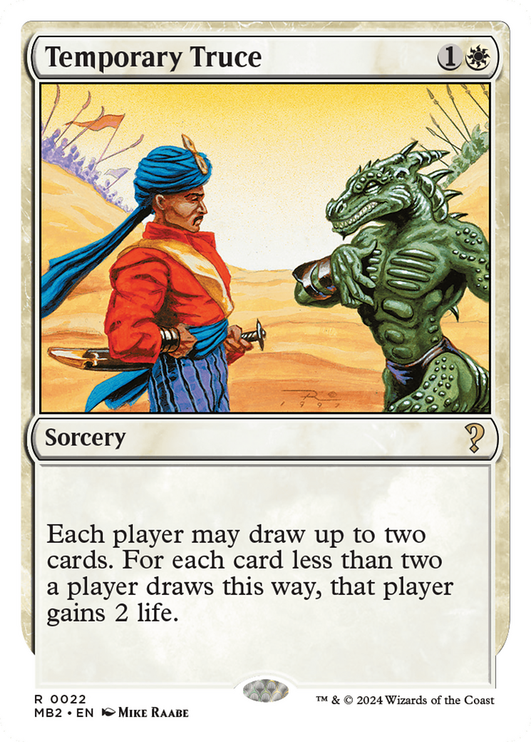 Temporary Truce Card Image