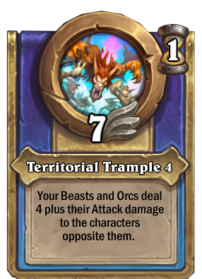 Territorial Trample 4 Card Image