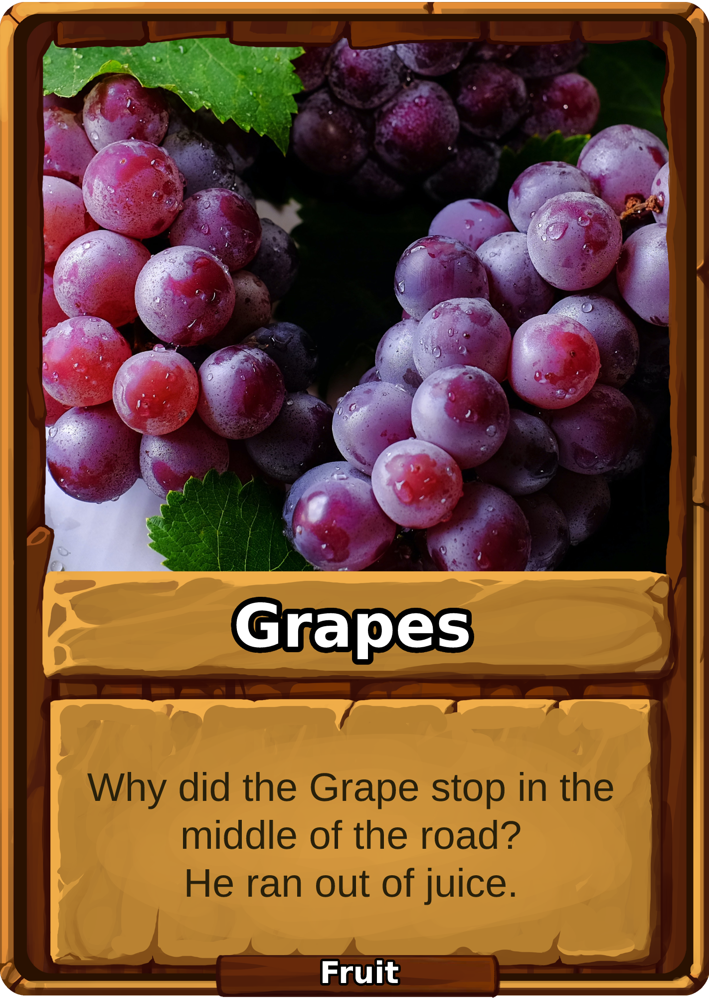 Grapes Card Image