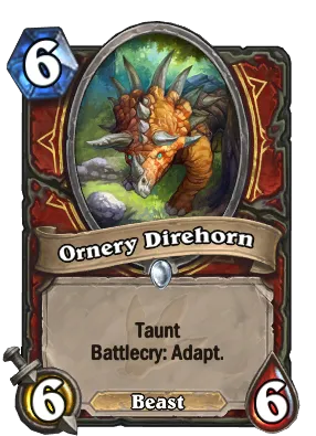 Ornery Direhorn Card Image