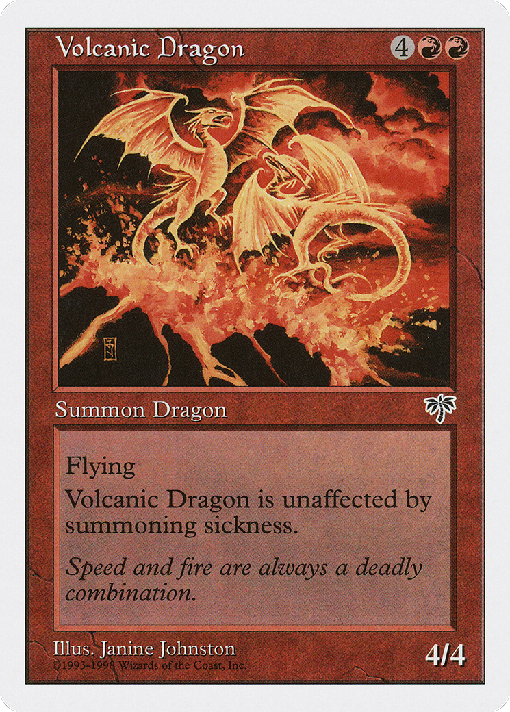 Volcanic Dragon Card Image