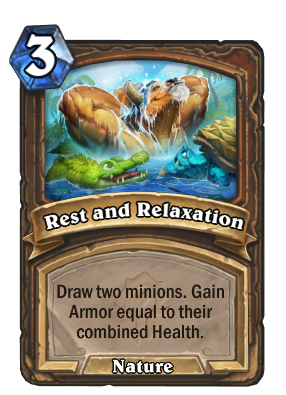 Rest and Relaxation Card Image