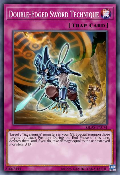 Double-Edged Sword Technique Card Image