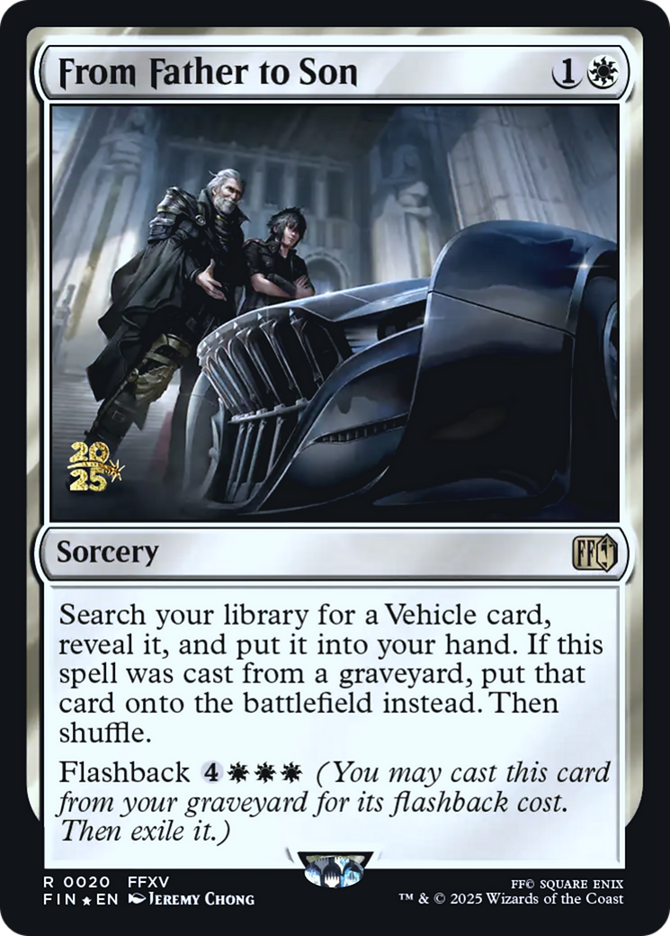 From Father to Son Card Image