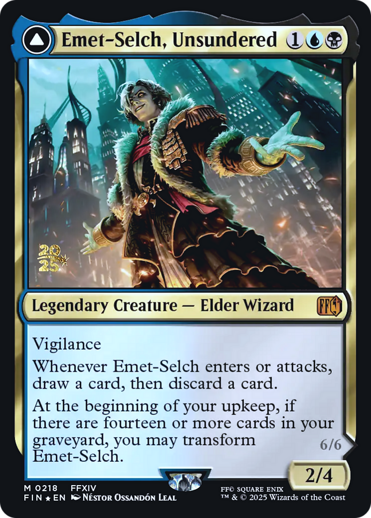 Emet-Selch, Unsundered // Hades, Sorcerer of Eld Card Image