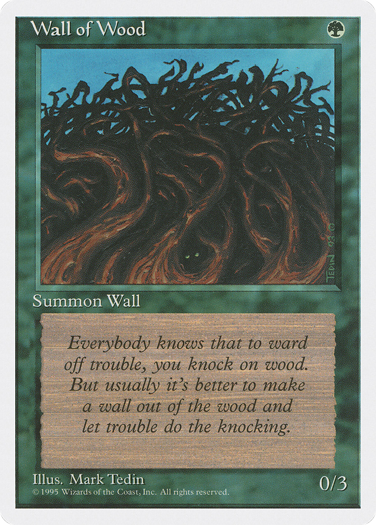 Wall of Wood Card Image