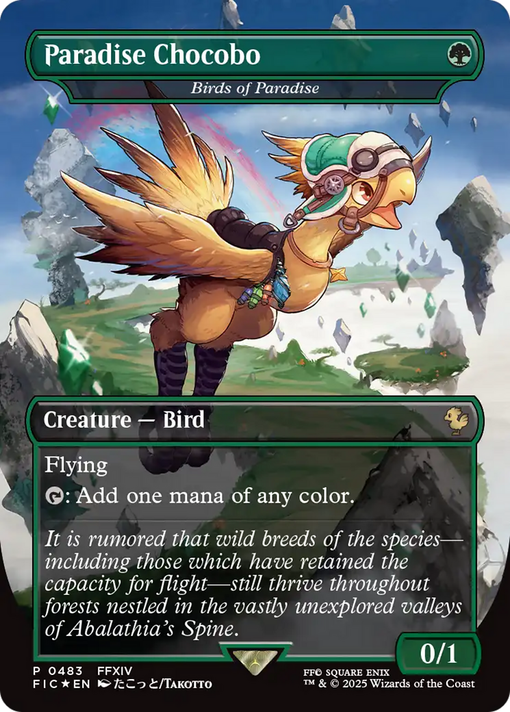 Birds of Paradise Card Image