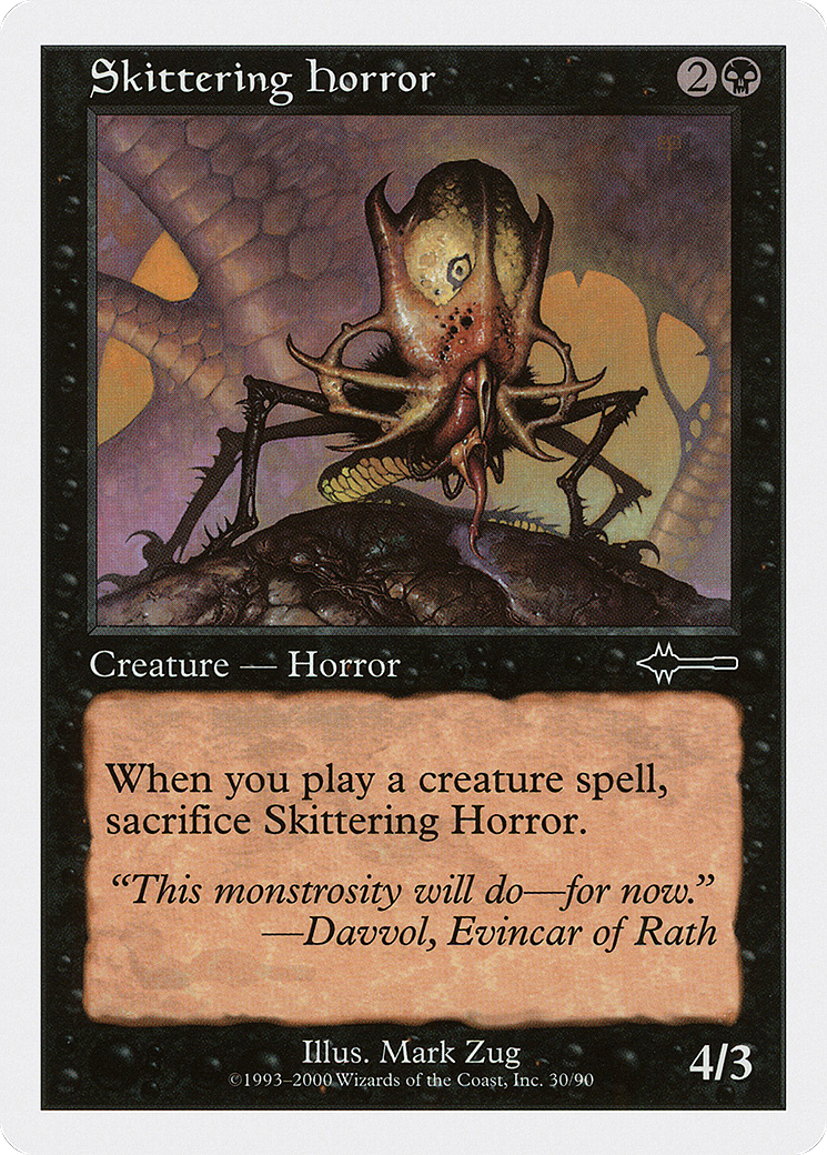 Skittering Horror Card Image