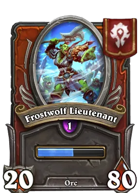 Frostwolf Lieutenant Card Image