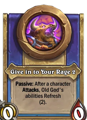 Give in to Your Rage 2 Card Image