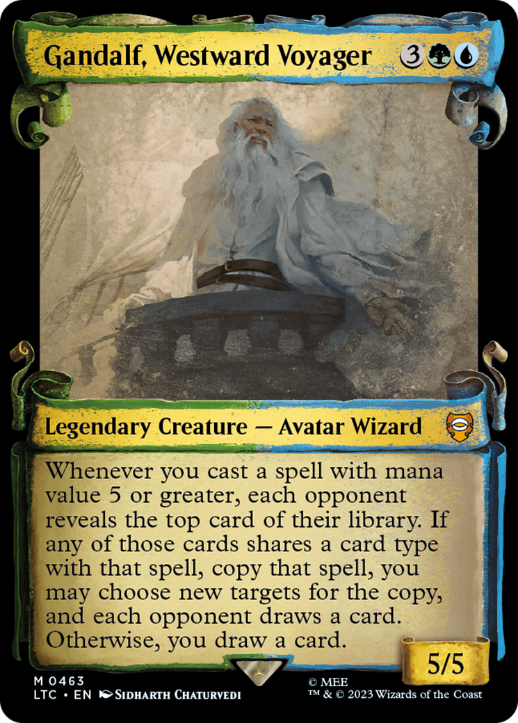 Gandalf, Westward Voyager Card Image